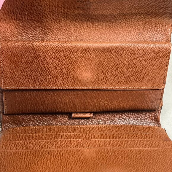 Louis Vuitton Monogram Sarah Long Wallet Vintage Authentic - Picture 10 of 15